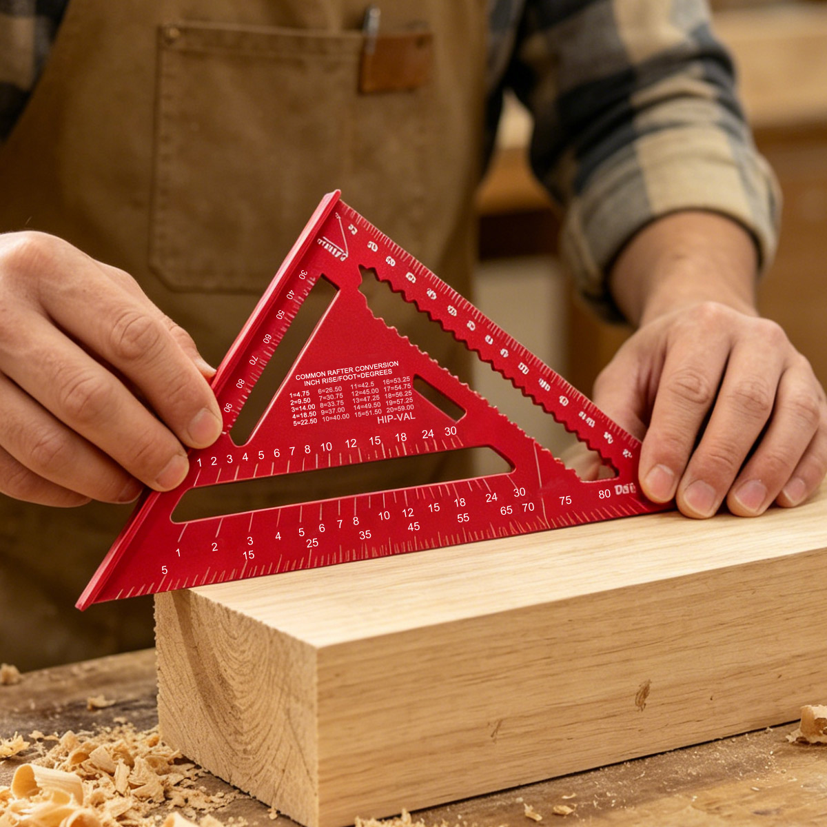 アルミ合金スピードスクエア高精度メートル三角定規木工角度測定 - Woodworking Workshop のレビューと価格